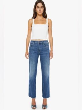 Mother Denim The Mid Rise Rambler Zip Ankle - size 27 - NWT